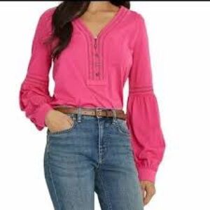 Lauren Ralph Lauren Fuchsia V-neck